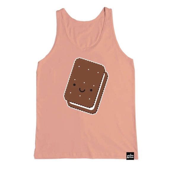 Whistle & Flute KAWAII ICE CREAM SANDWICH TANK TOP 5/6Y - Picture 1 of 7